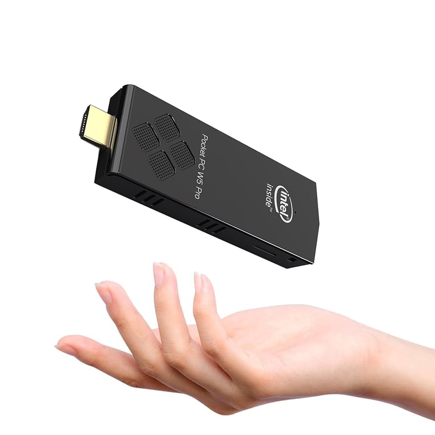 ミニPC Poket PC W5 Pro Windows 10 Mini PC Stick, Portable Compute Device With 4GB